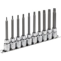 Sealey 10 Piece 3/8" Drive Long Torx Socket Bit Set 3/8" Sealey 10 Piece 3/8" Drive Long Torx Socket Bit Set 3/8"