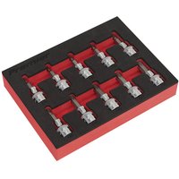 10 Piece 3 8" Drive Torx Socket Bit Set 3 8"