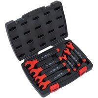 Sealey 7 Piece VDE Insulated Spanner Set Sealey 7 Piece VDE Insulated Spanner Set