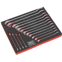 Sealey 16 Piece Combination Spanner Set Sealey 16 Piece Combination Spanner Set