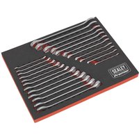 Sealey 23 Piece Combination Spanner Set Sealey 23 Piece Combination Spanner Set