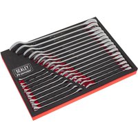 Sealey AK63258 25 Piece Combination Spanner Set Metric Sealey AK63258 25 Piece Combination Spanner Set Metric