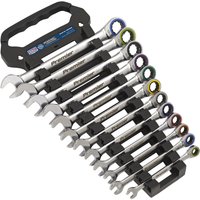 Sealey Platinum Series 12 Piece Ratchet Combination Spanner Set Sealey Platinum Series 12 Piece Ratchet Combination Spanner Set