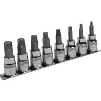 8 Piece 3 8" Drive Lock On Hexagon Socket Bit Set Metric