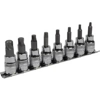 Sealey 8 Piece 3/8" Drive Lock On Hexagon Socket Bit Set Imperial 3/8" Sealey 8 Piece 3/8" Drive Lock On Hexagon Socket Bit Set Imperial 3/8"