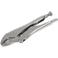 Sealey Curved Jaw Locking Pliers 180mm Sealey Curved Jaw Locking Pliers 180mm
