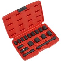 Sealey 17 Piece 3/8" Drive Impact Socket Set 3/8" Sealey 17 Piece 3/8" Drive Impact Socket Set 3/8"