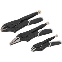 3 Piece Locking Pliers Set