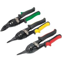 Sealey 3 Piece Aviation Tin Snips Set Sealey 3 Piece Aviation Tin Snips Set