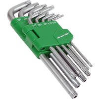 9 Piece Long Security Torx Allen Key Set