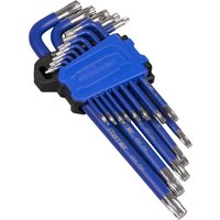 Sealey 13 Piece Long Anti Slip TRX Star Key Set Sealey 13 Piece Long Anti Slip TRX Star Key Set