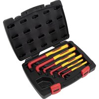 6 Piece Extra Long VDE Insulated Hexagon Allen Key Set Metric