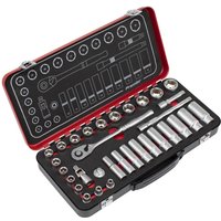 Sealey Premier Platinum Series 32 Piece 3/8" Drive Socket Set 3/8" Sealey Premier Platinum Series 32 Piece 3/8" Drive Socket Set 3/8"
