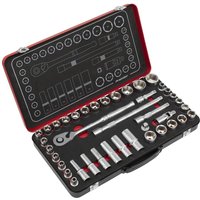 Sealey Platinum Series 40 Piece 1/2" Drive Socket Set Metric and Imperial 1/2" Sealey Platinum Series 40 Piece 1/2" Drive Socket Set Metric and Imperial 1/2"