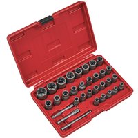 Sealey 32 Piece Bolt & Nut Extractor Set Sealey 32 Piece Bolt & Nut Extractor Set