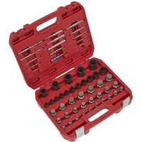 Sealey 56 Piece Master Nut, Bolt & Screw Extractor Set Sealey 56 Piece Master Nut, Bolt & Screw Extractor Set