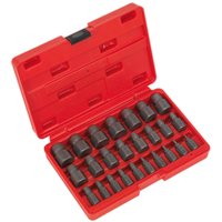 Sealey 25 Piece Multi Spline Screw Extractor Set Sealey 25 Piece Multi Spline Screw Extractor Set