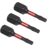 Sealey Impact Power Tool Torx Screwdriver Bits T10 25mm Pack of 3 Sealey Impact Power Tool Torx Screwdriver Bits T10 25mm Pack of 3