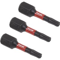 Sealey Impact Power Tool Torx Screwdriver Bits T15 25mm Pack of 3 Sealey Impact Power Tool Torx Screwdriver Bits T15 25mm Pack of 3