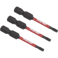Sealey Impact Power Tool Torx Screwdriver Bits T10 50mm Pack of 3 Sealey Impact Power Tool Torx Screwdriver Bits T10 50mm Pack of 3