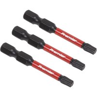 Sealey Impact Power Tool Torx Screwdriver Bits T25 50mm Pack of 3 Sealey Impact Power Tool Torx Screwdriver Bits T25 50mm Pack of 3