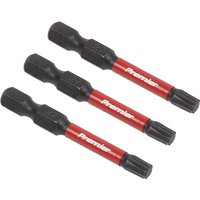 Sealey Impact Power Tool Torx Screwdriver Bits T27 50mm Pack of 3 Sealey Impact Power Tool Torx Screwdriver Bits T27 50mm Pack of 3