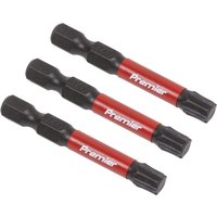 Sealey Impact Power Tool Torx Screwdriver Bits T40 50mm Pack of 3 Sealey Impact Power Tool Torx Screwdriver Bits T40 50mm Pack of 3