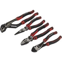 4 Piece High Leverage Pliers Set