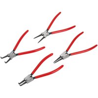 Sealey 4 Piece Internal and External Circlip Pliers Set Sealey 4 Piece Internal and External Circlip Pliers Set