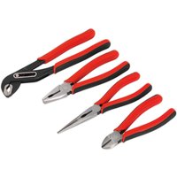 4 Piece Comfort Grip Plier Set