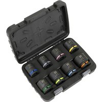 Premier 8 Piece 3 4" Drive Hexagon Impact Socket Set