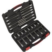 Sealey 26 Piece 3/8" Drive Spline Socket Bit Set 3/8" Sealey 26 Piece 3/8" Drive Spline Socket Bit Set 3/8"