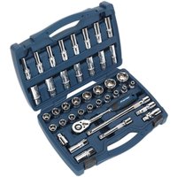 Sealey AK8993 1/2" Drive 41 Piece Socket Set 1/2" Sealey AK8993 1/2" Drive 41 Piece Socket Set 1/2"