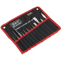 Sealey 12 Piece Punch and Chisel Set Sealey 12 Piece Punch and Chisel Set