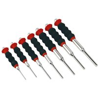 7 Piece Sheathed Parallel Pin Punch Set