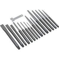 Sealey 16 Piece Punch and Chisel Set