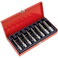 Sealey 8 Piece 1/2" Drive Hexagon Socket Bit Set 1/2" Sealey 8 Piece 1/2" Drive Hexagon Socket Bit Set 1/2"