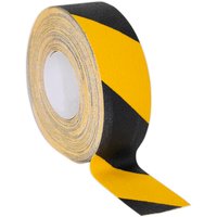 Sealey Self Adhesive Anti Slip Tape Black / Yellow 50mm 18m Sealey Self Adhesive Anti Slip Tape Black / Yellow 50mm 18m