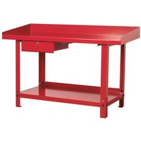 Sealey AP1015 1.5m Steel Engineer's Workbench with 1 Drawer