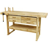 4 Drawer Woodworking Work Bench