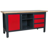 Sealey Workstation with 3 Drawers, 1 Cupboard