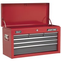 Sealey American Pro 6 Drawer Tool Chest Red / Grey
