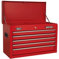 Sealey American Pro 5 Drawer Tool Chest Red