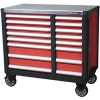 Sealey AP24 Series 16 Drawer Tool Roller Cabinet Black / Red Sealey AP24 Series 16 Drawer Tool Roller Cabinet Black / Red
