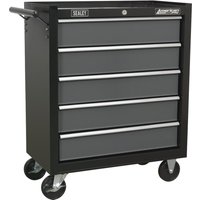 Sealey American Pro 5 Drawer Roller Cabinet Black / Grey Sealey American Pro 5 Drawer Roller Cabinet Black / Grey