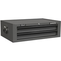 Sealey Superline Pro 2 Drawer Mid Tool Chest Grey