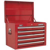 Sealey Superline Pro 5 Drawer Tool Chest Red