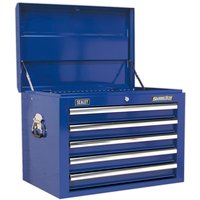 Sealey Superline Pro 5 Drawer Tool Chest Blue