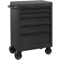 Sealey Superline Black Edition 5 Drawer Roller Cabinet Black Sealey Superline Black Edition 5 Drawer Roller Cabinet Black