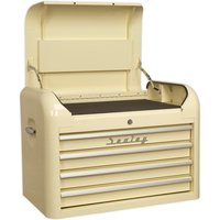 Sealey Premier Retro Style 4 Drawer Tool Chest Cream
